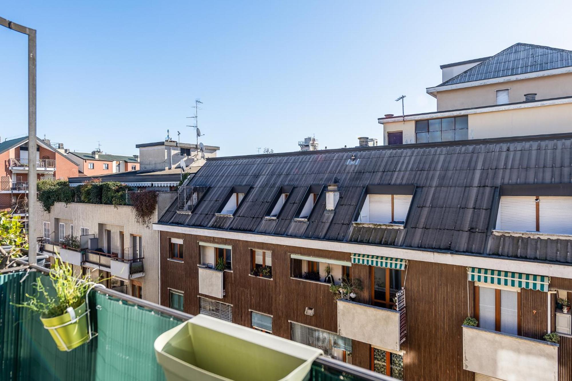 Ferienwohnung Bright Loft - Free Private Parking Mailand Exterior foto