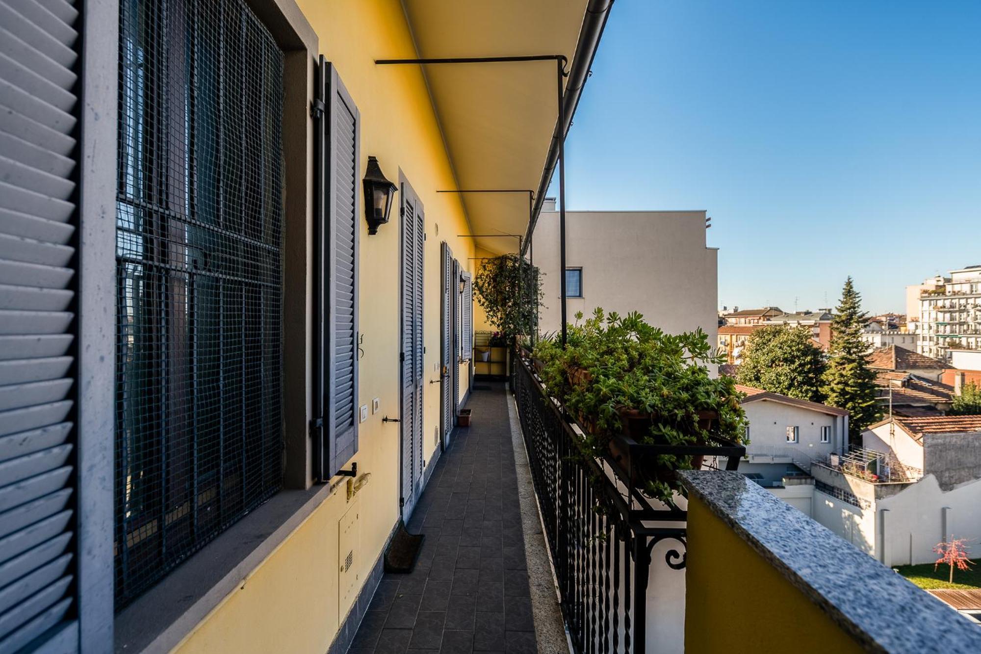 Ferienwohnung Bright Loft - Free Private Parking Mailand Exterior foto
